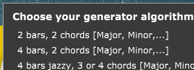Chord Progression Generators