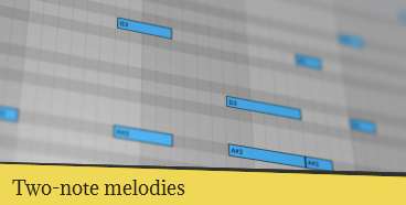 Two-note Melodies